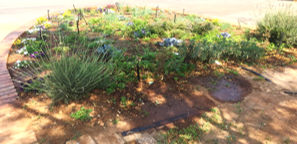 Garden makeovers, Roll on lawn, Cobble Edging, Water features, Trellises, Pots